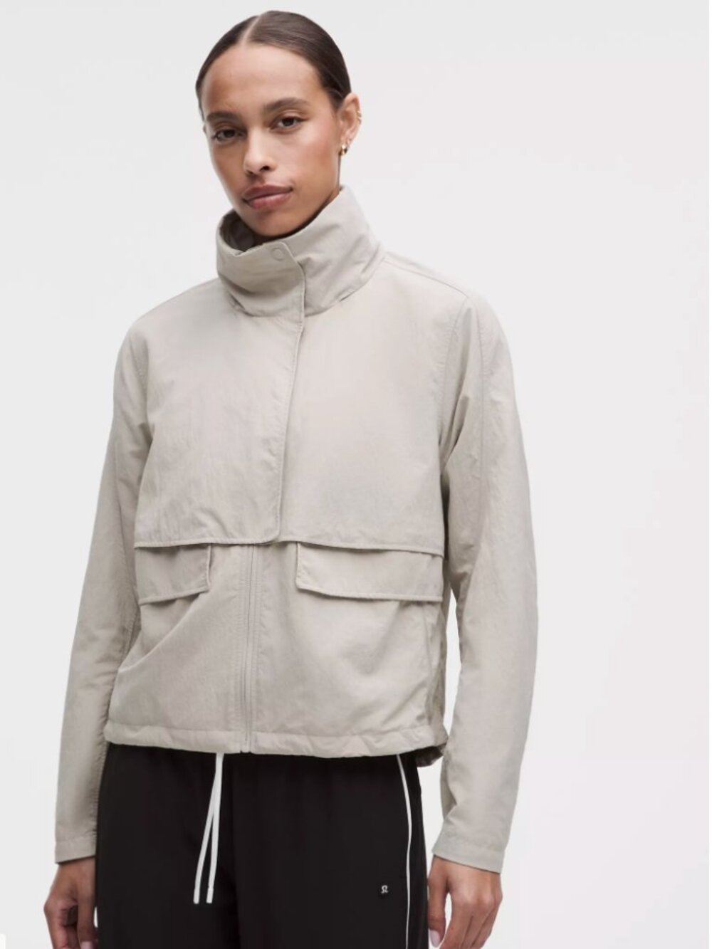 Brand New lululemon Always Effortless Jacket Size 8 Downtown Tan